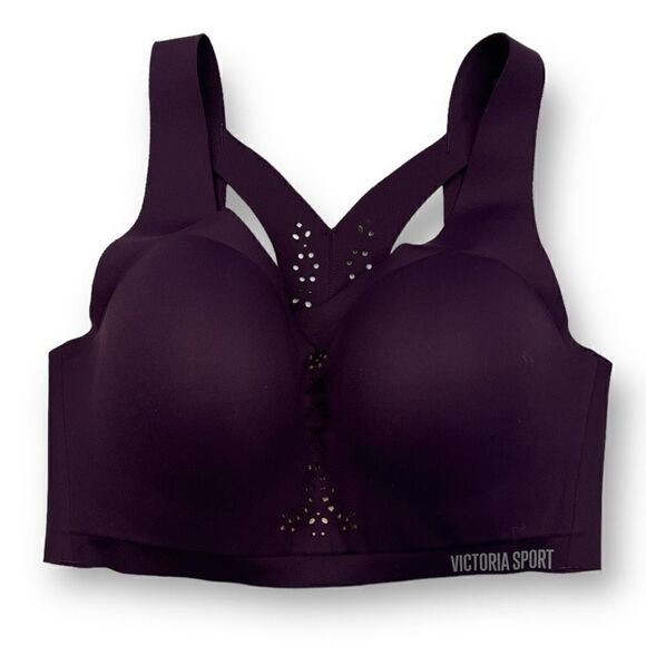 Victorias Secret Sport Angel Max Purple Sports Bra Size 32DD - Picture 1 of 6